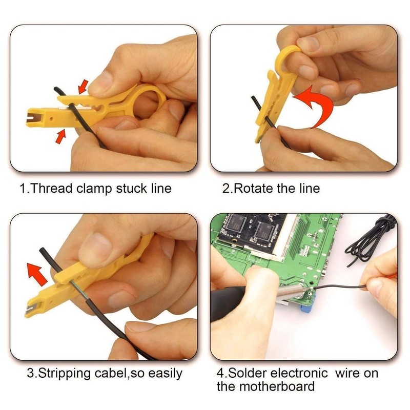 Soldering Iron, 60W Adjustable Temperature Welding Tool, Soldering Iron Kit