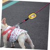 LABRIMP 2pcs Pet Leash Stickers High Visibility Touch Signs for
