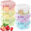 Pack of 6 Small Freezer Containers, Small Cans, Sauce Containers