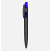 DataSafe Retractable Clicky Ballpoint Writing Pens, Black Casing, Medium Point
