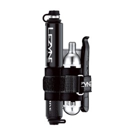 LEZYNE Pocket Drive Bicycle Hand Pump Loaded Kit, Includes Pocket Drive Bike Pump, 20g C02 Inflator, and Lever Kit,