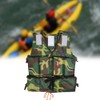 Camouflage Adult Boating Swimming Life Jacket Buoyancy Aid Polyester Floating