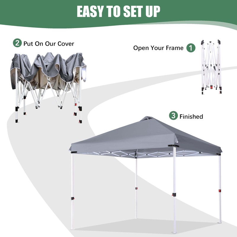 SCOCANOPY Replacement Top with Air Vent and Buckle for 12x12