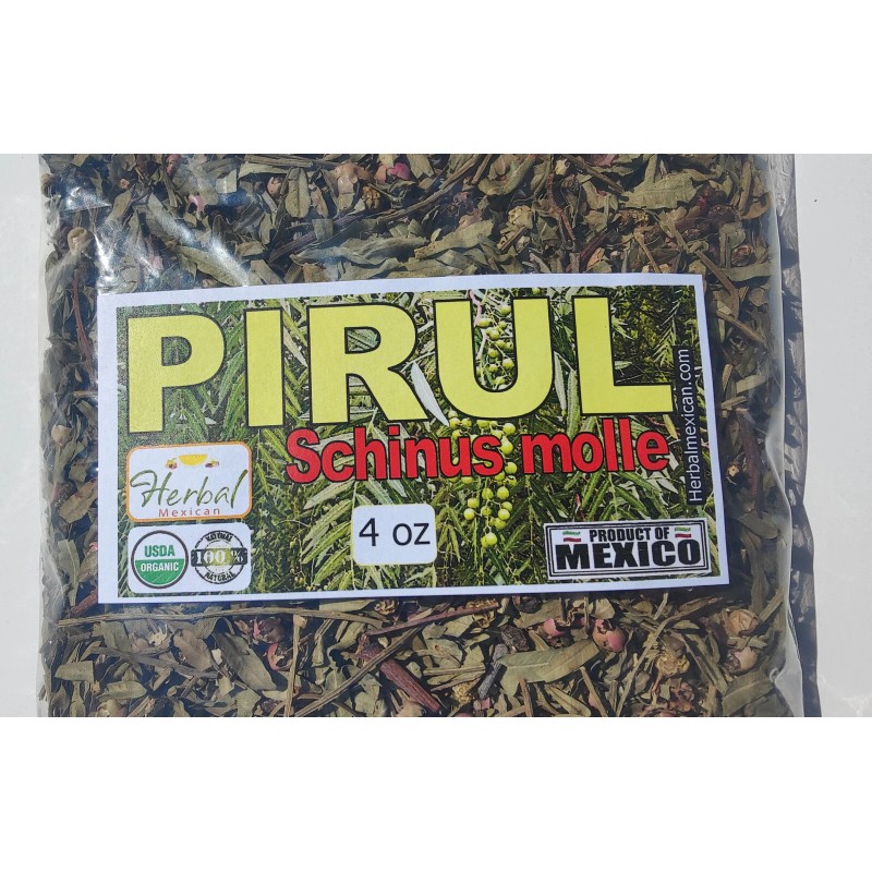 4oz Pirul Hierba Schinus molle false pepper tree California Peruvian