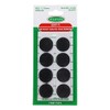 Sullivans Stick-on Hook and Loop Dots, 19 mm Size, Black