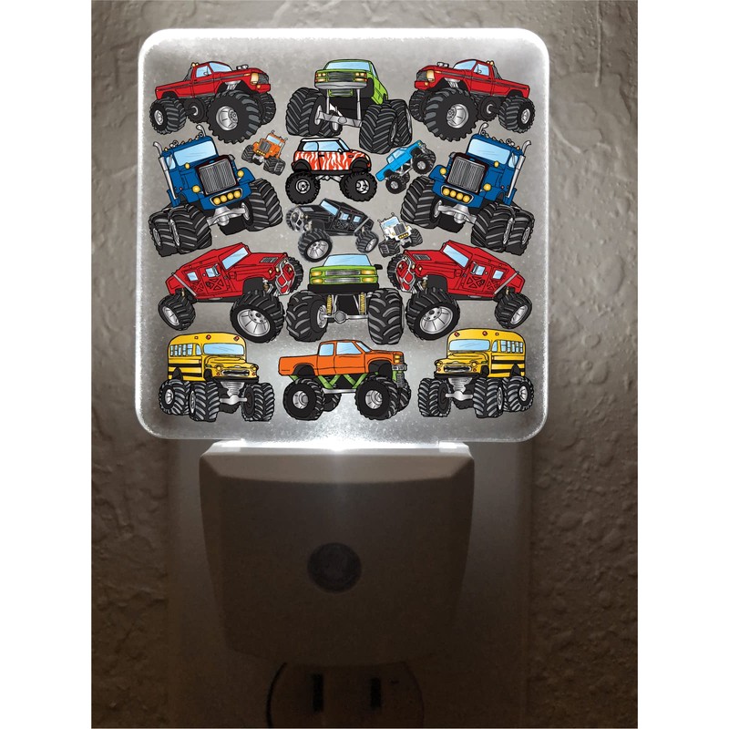 Monster Truck LED Auto Dusk to Dawn Sensor Night Lights