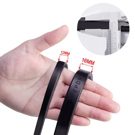 XSTRAP STANDARD 20 Pack 15'' Adjustable Rubber Tarp Straps, EPDM Bungee Cords with Hooks, Ideal for Securing Tarps, Canvases, Flatbed Trailers