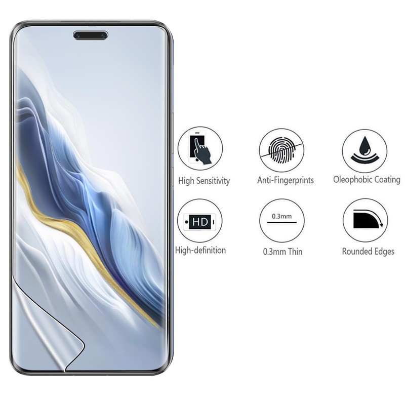 NUCNOK Pack of 2 Screen Protectors for Honor Magic 6