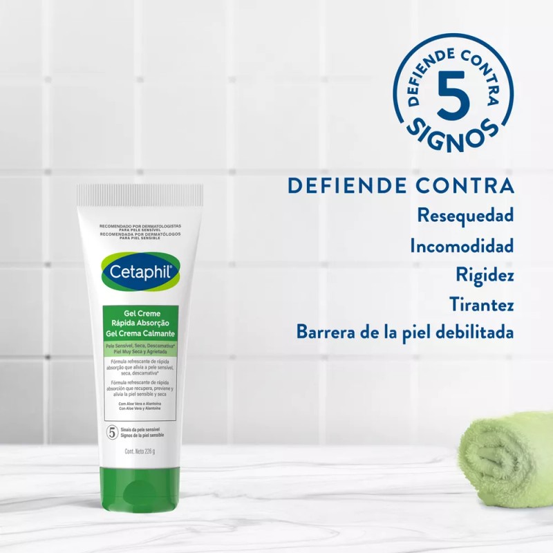 Cetaphil Gel Crema Calmante Cetaphil Con Aloe Vera Y Alantoína