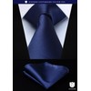 HISDERN T5-01 Men's Necktie Set of 5, 8.5cm Width, Brand