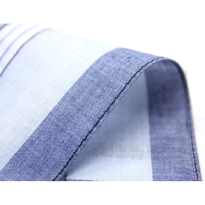 HANKYTEX Men's Handkerchiefs,100% Soft Cotton Hankie (design 1)