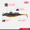 Berkley Pulse Realistic Goby Prerigged Soft Bait Shad with Jig
