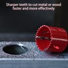 RKK 20 PCS Hole Saw Kit, HSS Bi-Metal Hole Cutter