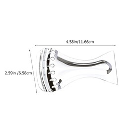 ABOOFAN String Tailpiece Guitar Electric Guitar Bridge Tailpiece Electric Guitar Tailpiece Resonator Guitar Parts Bridge Tailpiece for Guitar Accessories Dobro Guitar Rizo