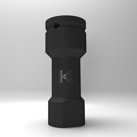 17mm Impact Socket Unistrut Channel Type Socket - Thin Wall Profile 1/2" Square Drive Heavy Duty Chrome Molybdenum Steel