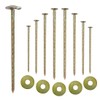 Artificial Turf Stakes 70-Pack Landscape Anchoring Stakes RV Rug Anchors