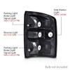 ALLGOOD Tail Lights Assembly w/o Bulbs Compatible with GMC Sierra