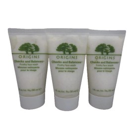 ORIGINS CHECKS AND BALANCES FROTHY FACE WASH 1 OZ NWOB LOT OF 3