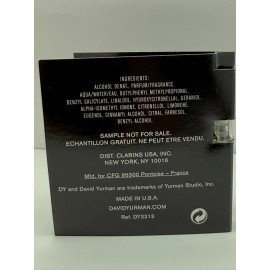 David Yurman Classic Eau De Parfum 0.05 Oz/ 1.5ML Each Sample Spray Vial