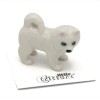 Little Critterz Dog - Eskimo Dog "Eskie" - miniature porcelain