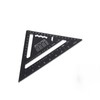 BEYOURCHOI Triangular Ruler for Carpentry, Right Angle Ruler, Circular Saw