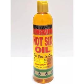 African Royale - Hot Six Oil (Six Oils in One) - 8 oz