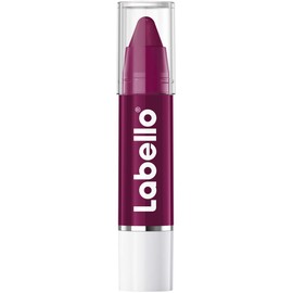 Labello Lips2Kiss Colour Lip Balm Black Cherry (3 g), Lip Care with Intense Colour, Lipstick with Real Labello Care, Berry
