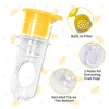 DOINEUFL Pack of 2 Lemon Squeezers, Small Citrus Juicer, Manual