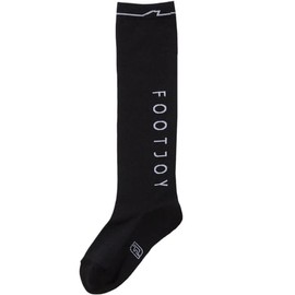 FootJoy Golf Socks, Logo Cushion, High Socks, Women's, Women's, Black