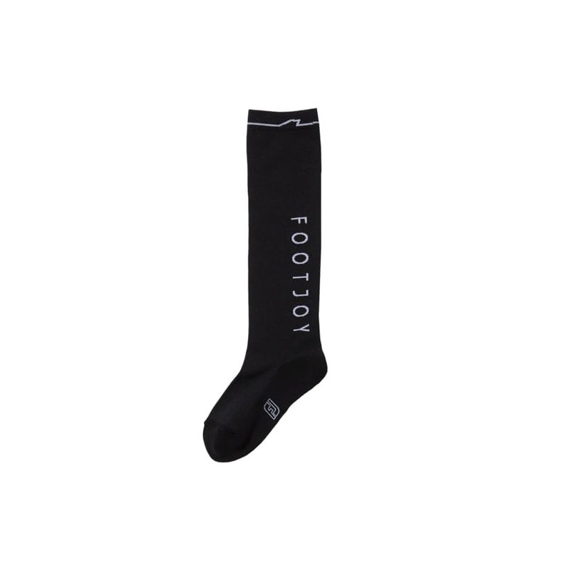 FootJoy Golf Socks, Logo Cushion, High Socks, Women's, Women's, Black