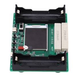 Probador de Capacidad de Batería de Litio de 1,77 Pulgadas Modos de Pantalla LCD Probador de Capacidad de Batería 18650 Probador de Capacidad de Batería de Litio DC5V