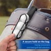 Golf Ball Holder - Holds 3 Balls Easy Attachment to