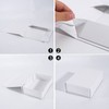 NIGNYA Magnetic Gift Box White, Magnetic Boxes 10 Pack 7x5x2