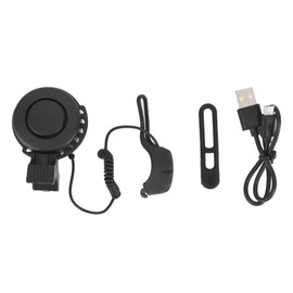 Black Fashionable Appearance Single Sound Extraordinary Fixed Freely Bicycle Charging Horn Bike Cycling EquipmentCharging Horn