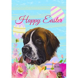 Saint Bernard - Best of Breed - HHS Easter House Flag