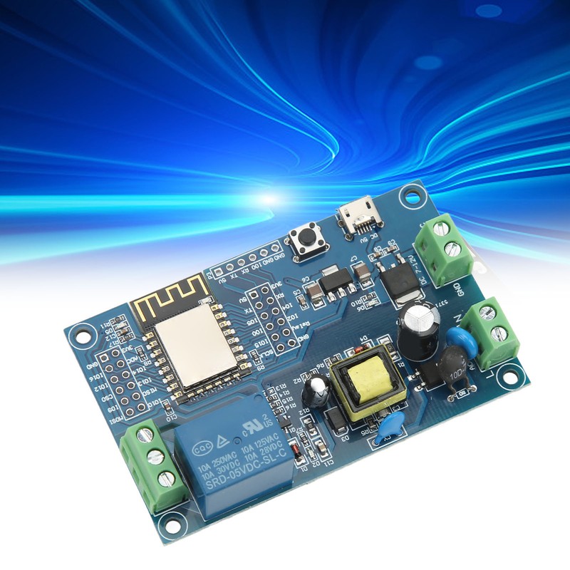 Relay Module 1 Channel WiFi Development Board AC 90‑250V DC