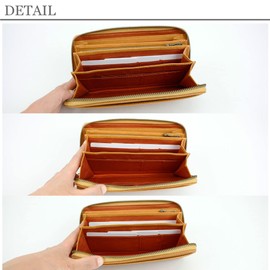 Dakota 0030192 Long Wallet, Women's, Brand, Animal, Bear, Elephant, Rabbit, Alpaca, Capybara, Dog, Koala, Tiger, Fox, Giraffe, Bird, Cat, Pattern, Round Zipper, Easy to Use, Genuine Leather, Embossed