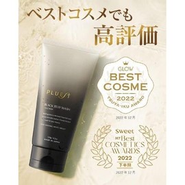  Black Jelly Wash, Travel Size, 0.6 oz (16 g), Facial Cleansing Foam, Men's, Face Washing Gel, Pores, Additive-free, Mini Size