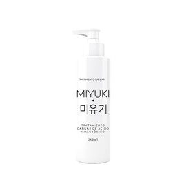 Miyuki - Tratamiento Capilar de Ácido Hialurónico para Uso diario que Hidrata, Aporta Elasticidad y Brillo - Ayuda a Reparar el Cabello Débil Dando fuerza y Suavidad - 250 ml