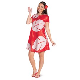 Disguise Deluxe Adult Lilo Costume Large Red