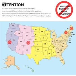 NEWZQ Catalytic Converter 54885 Compatible with Hyundai Sonata Sedan 4-Door 2.4L L4 2011 2012 2013 2014 2015 2016