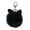 Monoa Women's Key Holder, Accessories, Cute, Rabbit Ears, Fake Fur