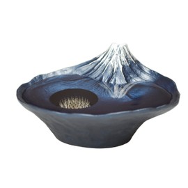 Nagae Saka Fuji Blue Fuji Flower Vase Water Basin