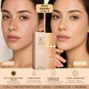 3Pcs Biomimic Foundation 4 en 1,base de maquillaje alta cobertura,SPF