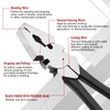 Lanties 10'' Fence Pliers Button Fencing Pliers Heavy Duty for