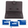 Universal Wireless Bluetooth Keyboard Flip Case Cover with Stand for