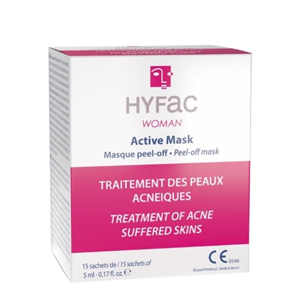 Aidom Pharma Hyfac Woman Active Mask Peel-off 15 sachets x 5 ml