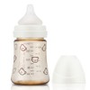 Grosmimi PPSU Baby Bottle, BPA Free (6oz Bear_White)