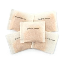 Sanitary Bin Biological Deodorising Sachets – Odour Control Freshener for Feminine Hygiene and Nappy Bins – 100 Pack