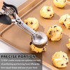Ice Cream Scoop 1 Tbsp, TJ POP Stainless Steel Cookie